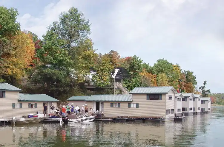 floating cabins